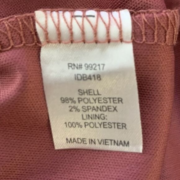 Charming Charlie Pink Mini Dress Small Puff Sleeve Lined Boho Preppy Casual - Picture 9 of 11